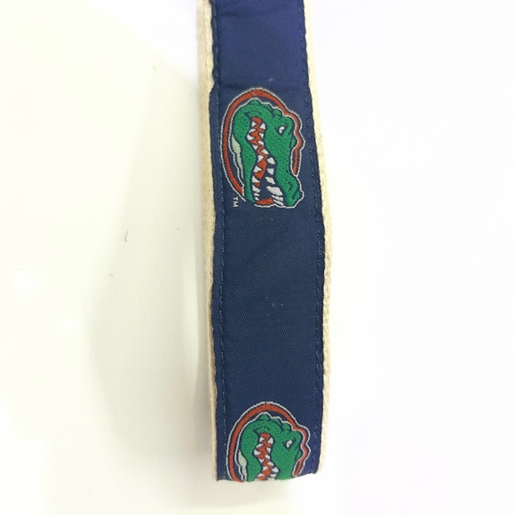 campus classics Accessories - Blue and White Florida Gators Embroidered Women's Belt